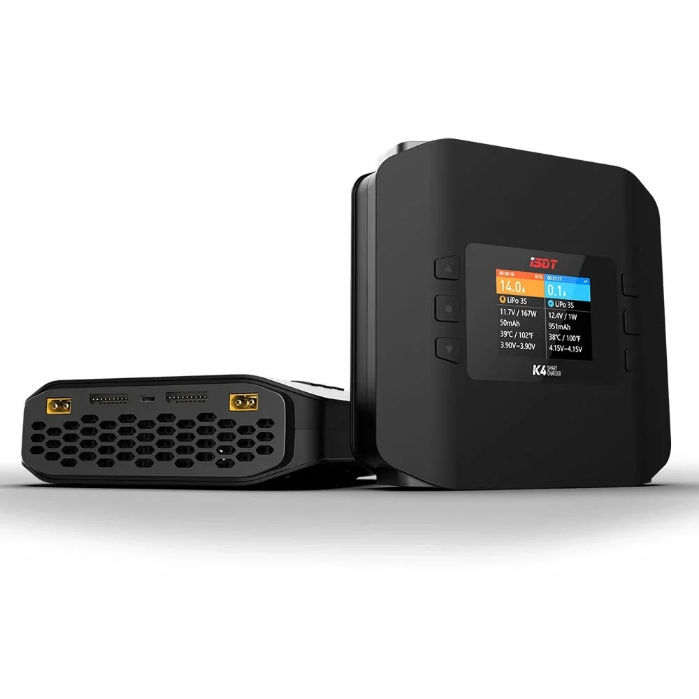 Isdt K4 Dual Lipo Charger - ISDT K4 – inteligentna ładowarka z