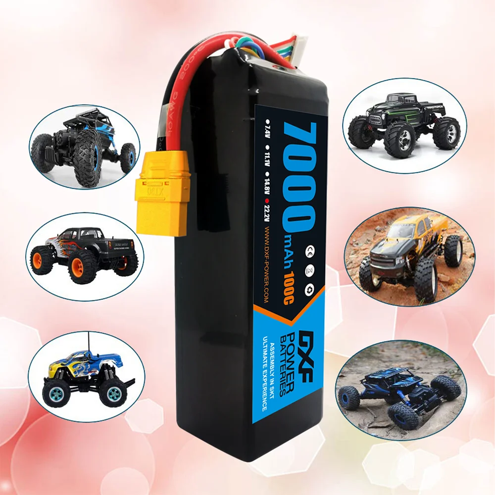 Akumulator DXF 6S Lipo 22,2 V  – 6S Lipo Battery 22.2V 5000Mah recenzja i cena