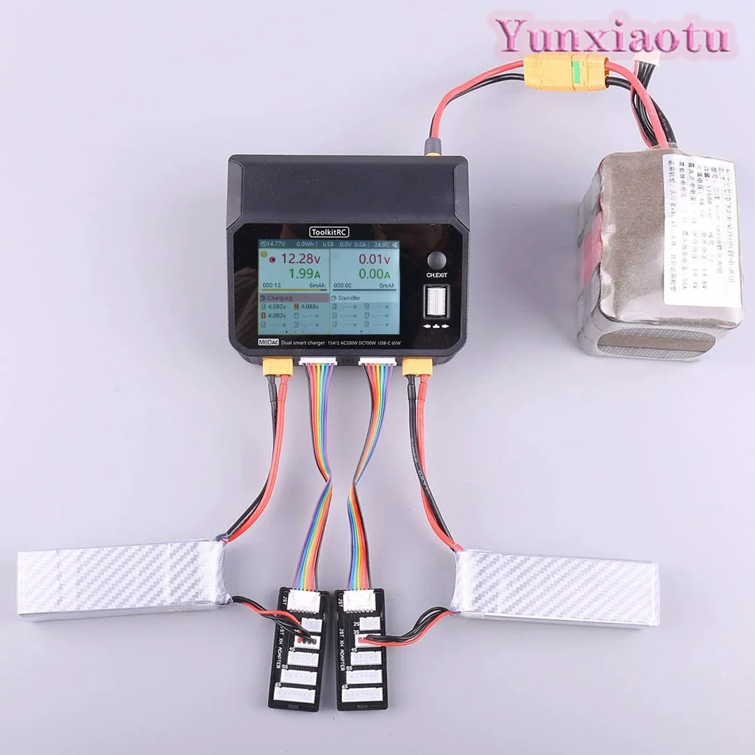 ToolkitRC M6DAC – inteligentna – Toolkitrc M6Dac Smart Charger recenzja i cena