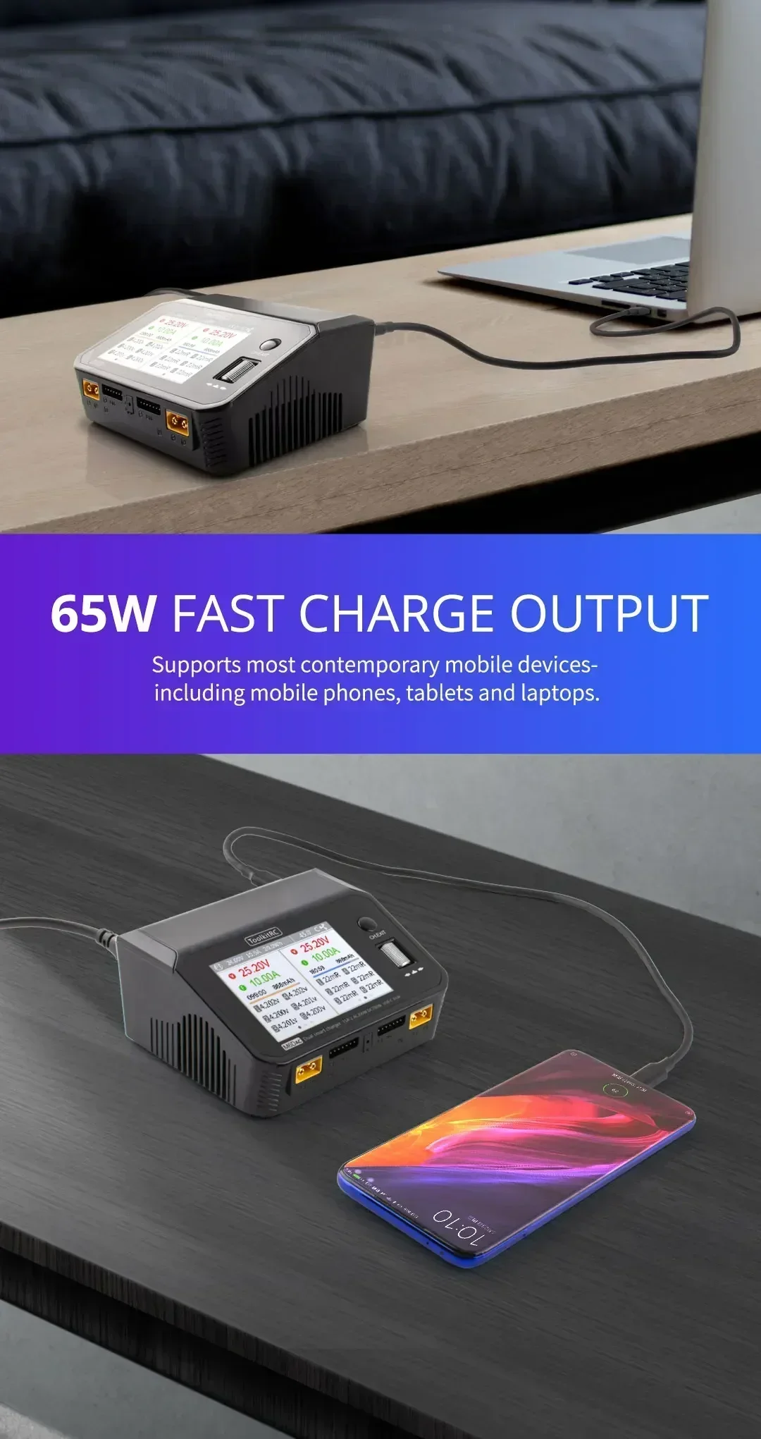 ToolkitRC M6DAC – inteligentna – Toolkitrc M6Dac Smart Charger recenzja i cena