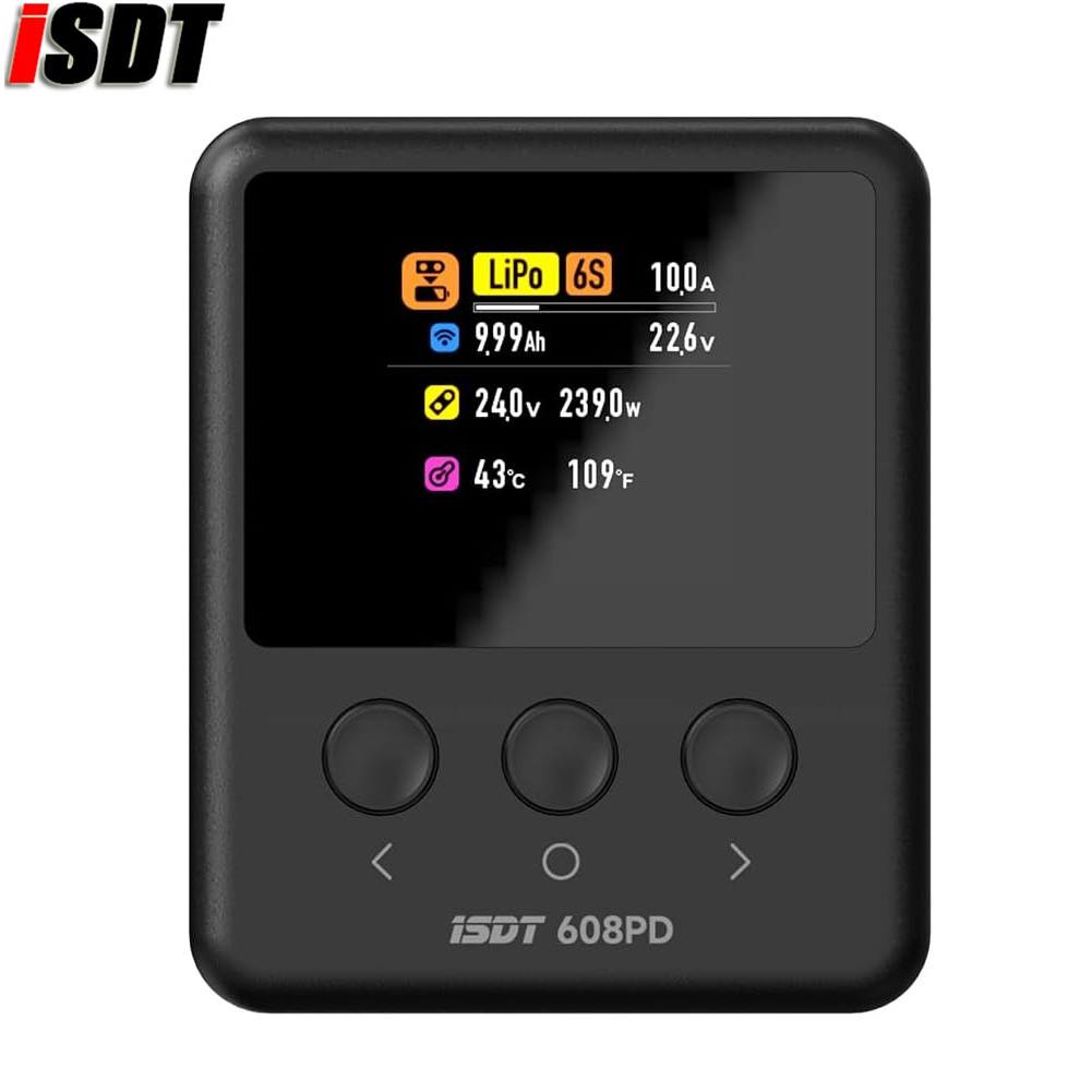 ISDT 608PD Ładowarka Lipo Bala – Toolkitrc M6Dac Smart Charger recenzja i cena