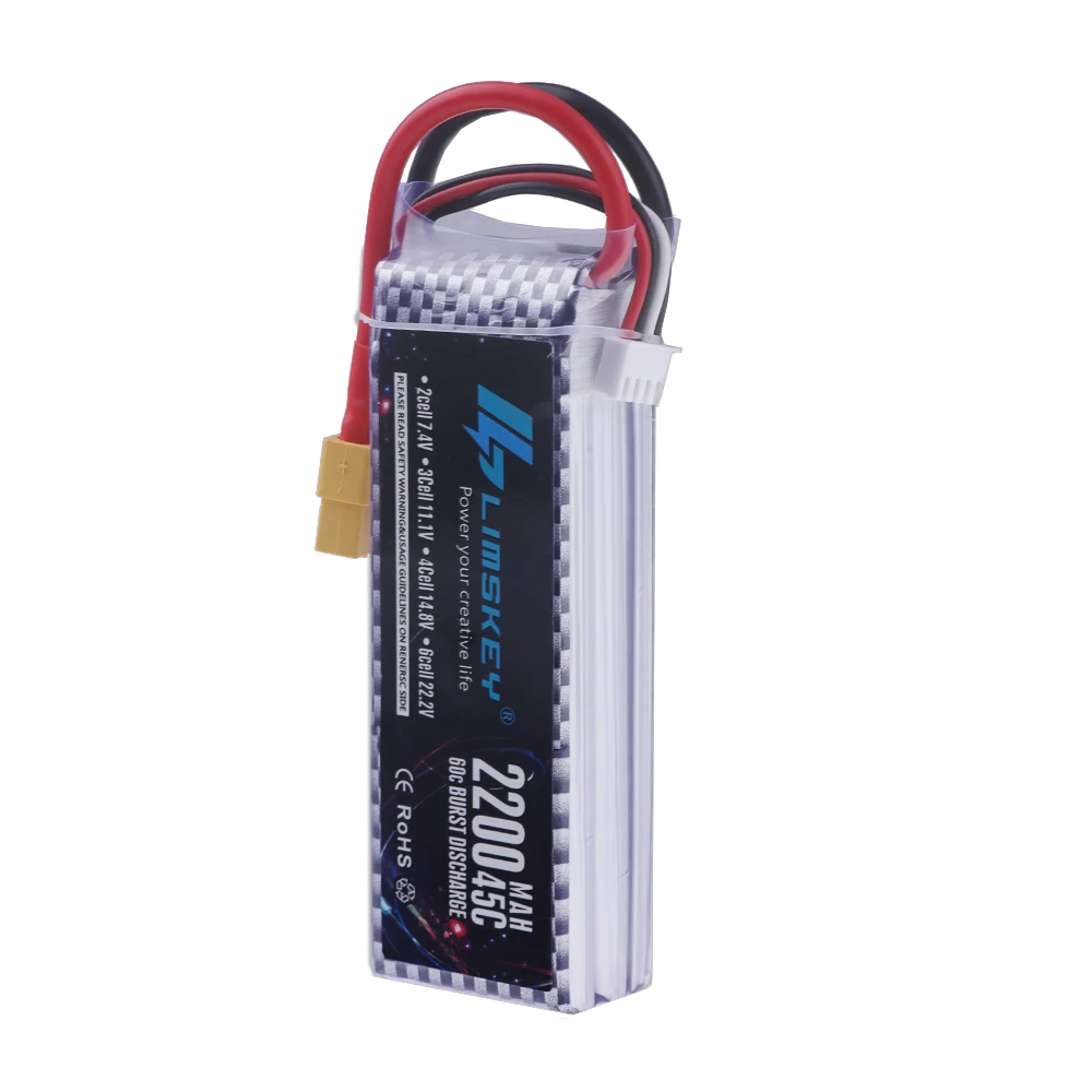 Akumulator Lipo 2S 3S 4S 6S 15 – 4S Lipo Battery 14.8V 6000Mah recenzja i cena