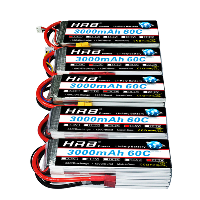 Akumulator lipo HRB 2S 3S 4S 6 – 4S Lipo Battery 14.8V 6000Mah recenzja i cena