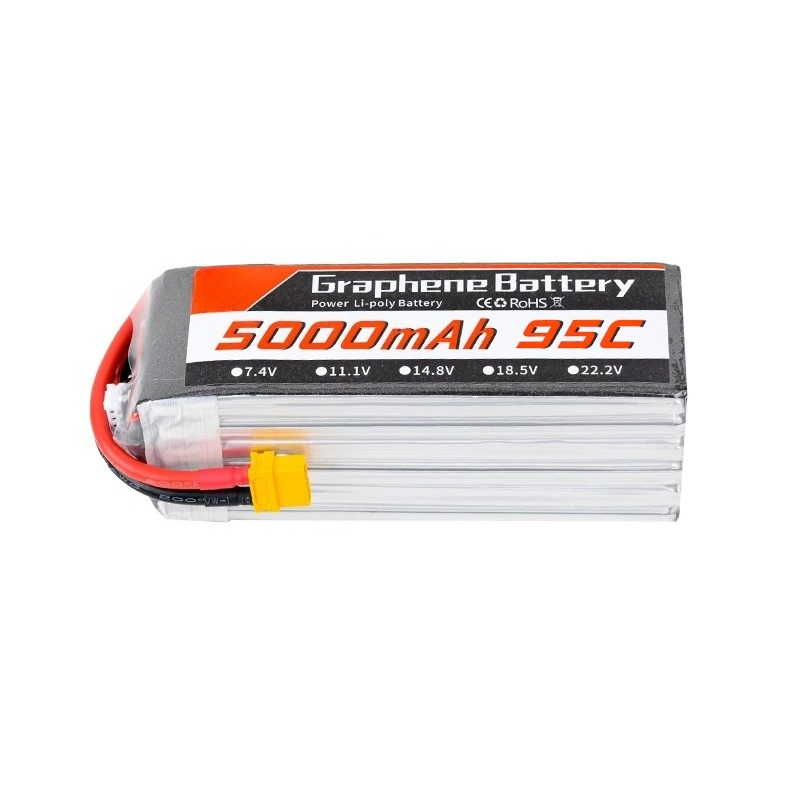 Bateria LiPo z grafenem 5000mA – 6S Lipo Battery 22.2V 5000Mah recenzja i cena